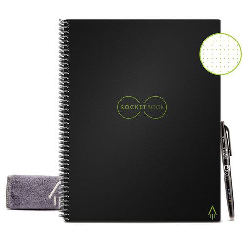 Quaderno Rocketbook Core Letter Infinity nero,