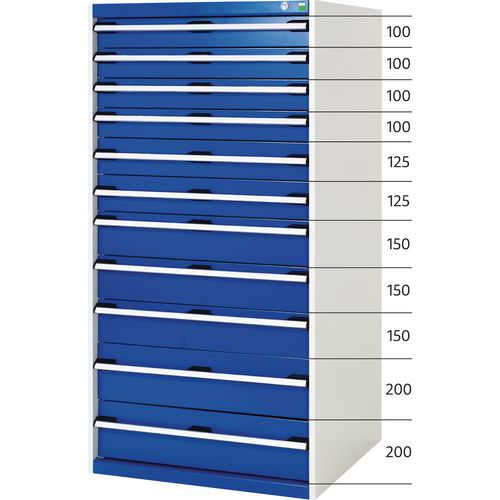 Armadio Con 11 Cassetti 800X750X1600 mm MM,