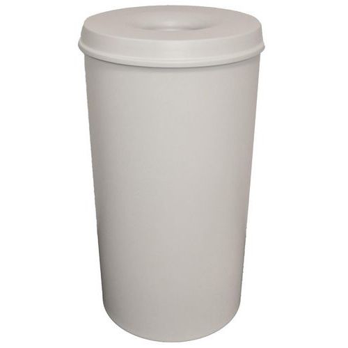 Pattumiera Metal.Ignifuga 50L 62,5 X Diam. 33,