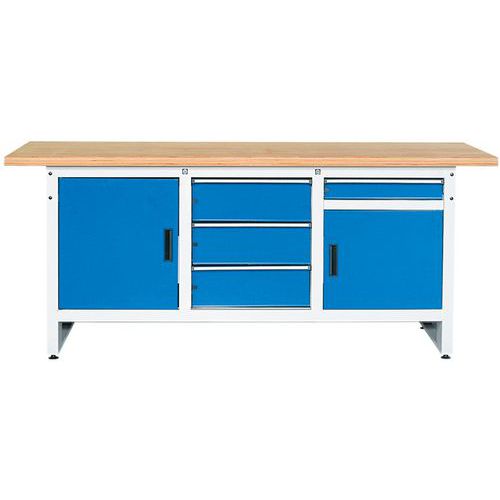 Banco Metec 200 Faggio Multistrato Prof: 70cm,