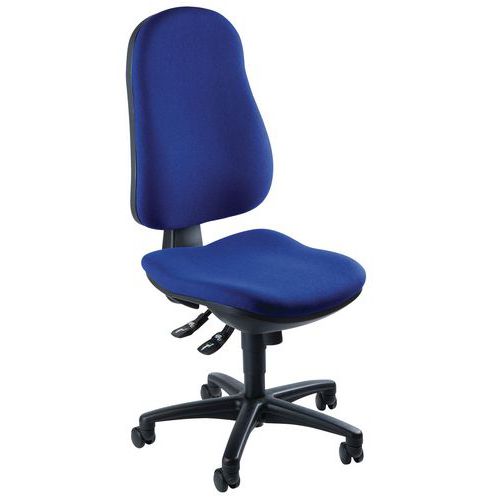 Sedia Da Ufficio Point 90 Mat.Base:Poliam Colore:Blu,