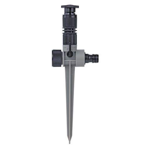 Irrigatore su picchetto con ugello regolabile da 0 a 360° - Techn'O,