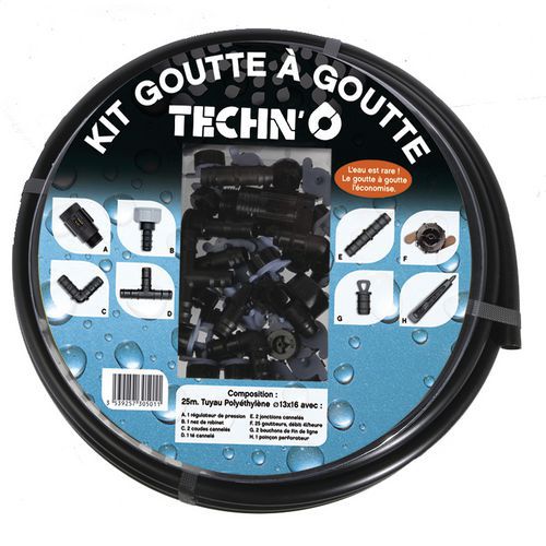 Kit per irrigazione a goccia GG 501 - Techn'O,