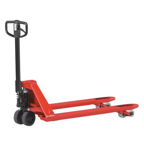 Transpallet manuale 2300 kg forca 800x520 mm + freno di stazionamento,