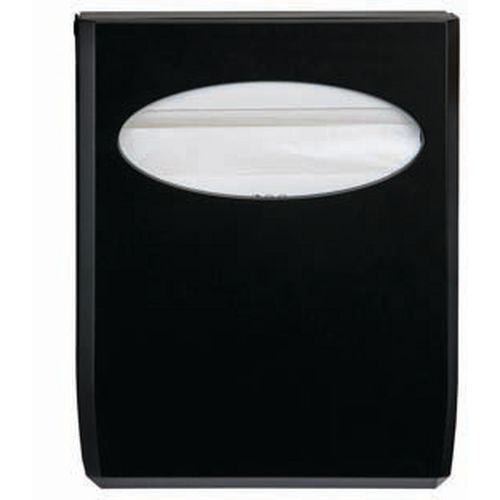 Distributore di carta copriwater ABS Verniciato Nero 1 scatola,