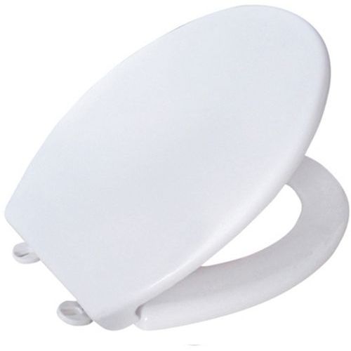 Sedile copri wc con chiusura silenziosa Polipropilene Bianco Trattamento anti-batterico,