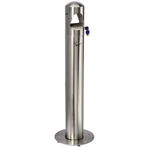 Posacenere a colonna Acciaio inox AISI 201 4 lt,