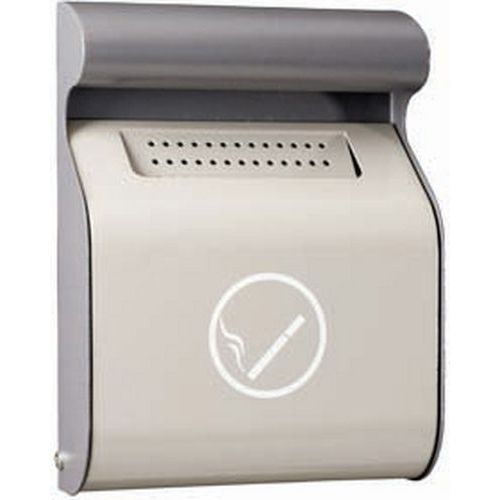 Posacenere murale Acciao Galvanizzato Grigio chiaro-Grigio scuro 1,5 L,