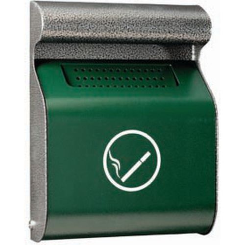 Posacenere murale Acciao Galvanizzato Verde-Silver punteggiato 1,5 L,