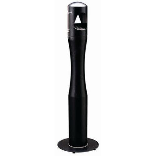Posacenere a colonna sagomato Acciaio inox AISI 430 Nero 4 L,