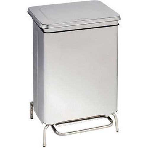 Contenitore statico a pedale auto-estinguente Acciaio inox AISI 430 Brillante 70 L,