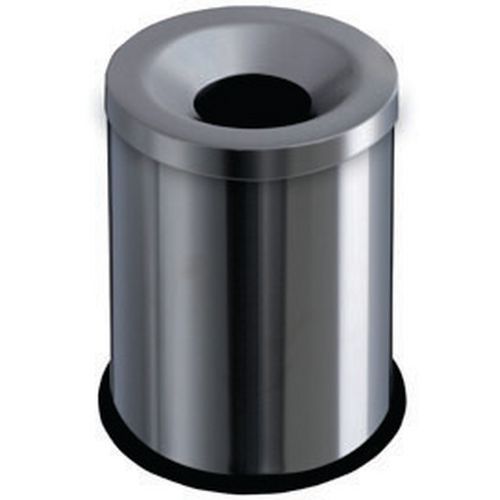 Gettacarte auto-estinguente Acciaio inox AISI 430 15 lt,