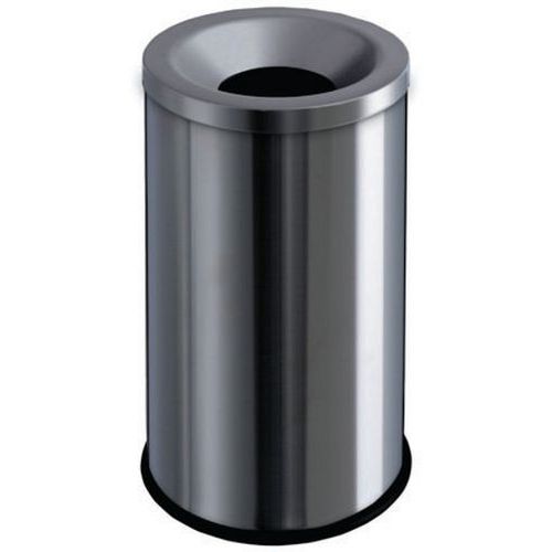 Gettacarte auto-estinguente Acciaio inox AISI 430 50 lt,