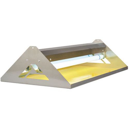 Sterminatore d'insetti d'arredo con carta moschicida Acciaio inox AISI 304 30 W,