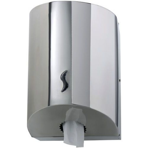 Distributore carta a srotolamento centrale Acciaio inox AISI 304 1 rotolo,