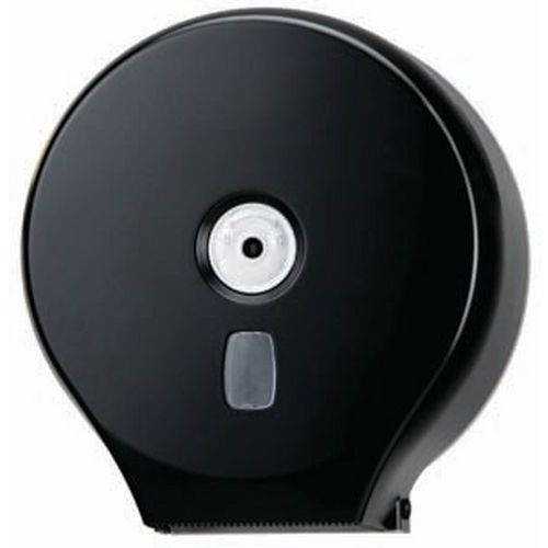 Distributore di carta igienica in rotolo ABS Verniciato Nero 200 mt,