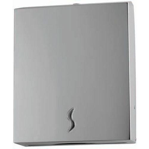Distributore di carta asciugamani (400 fogli - piegatura C o Z) Acciaio inox AISI 430 400 fogli,