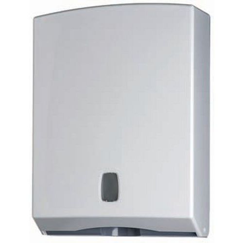 Distributore di carta asciugamani (400 fogli - piegatura C, Z o M) ABS 400 fogli,