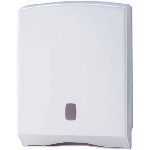Distributore di carta asciugamani (500 fogli - piegatura C, Z, M o V) ABS 500 fogli,