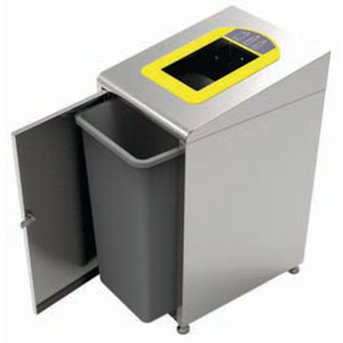 Inserto simbolo metallo/plastica per Koala Metallo Vernice Epossidica Grigia,