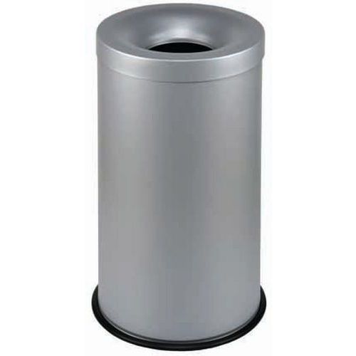 Gettacarte auto-estinguente Metallo Vernice Epossidica Grigia 50 L,