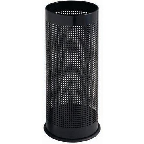 Portaombrelli perforato Metallo Vernice Epossidica Nera 27 L,