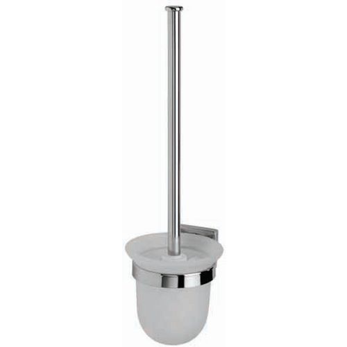 Portascopino murale Acciaio inox AISI 304-Vetro,