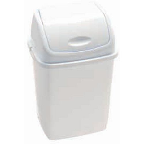 Pattumiera con coperchio basculante Polipropilene 10 lt,