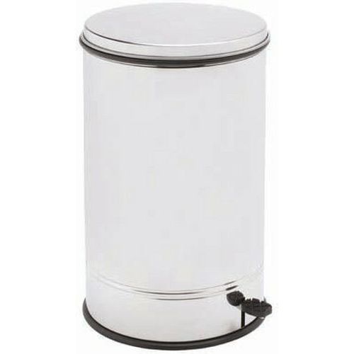 Contenitore a pedale Acciaio inox AISI 430 Brillante 60 L,