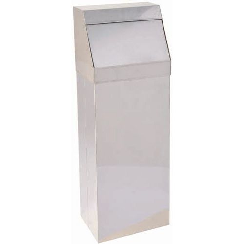 Gettacarte push con sportello inox Acciaio inox AISI 430 50 lt,