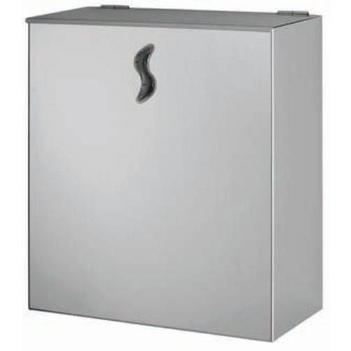 Pattumiera murale Acciaio inox AISI 304 10 lt,
