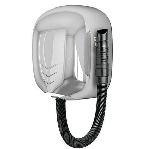 Asciugacapelli da parete con tubo Acciaio inox AISI 304 1.100 W,