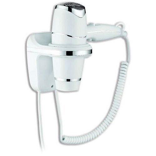 Asciugacapelli con supporto murale ABS 1.800 W,