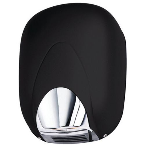 Asciugamani senza resistenza - a lama d’aria ABS Verniciato Nero 1100 W,