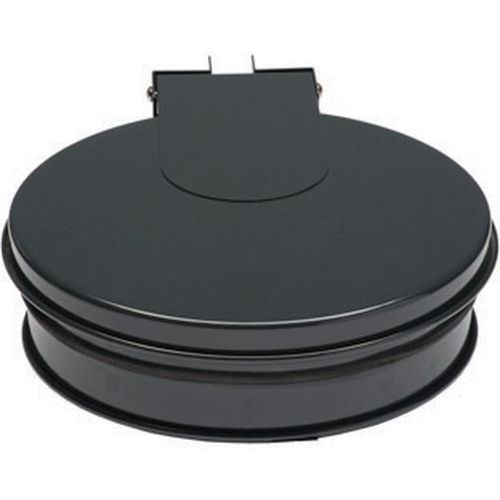 Reggisacco con coperchio Acciao Galvanizzato Grigio manganese,