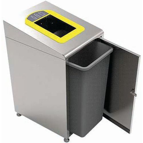 Struttura per gettacarte 60 L Acciaio inox AISI 430,