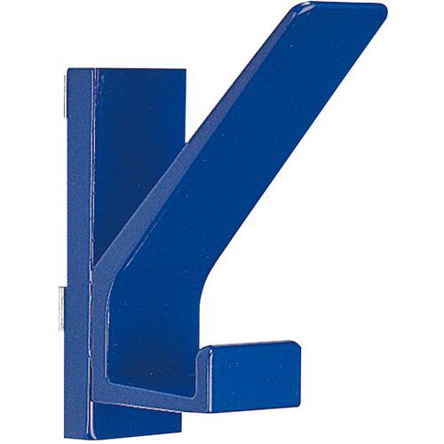 Attaccapanni Semplice Blu In Alluminio,