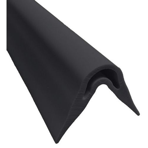 Anglisol 3/4 tondo 18mm x 45mm x 2000 mm nero,