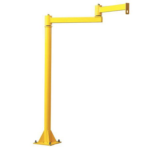 Gru a colonna articolata Portata= 50 Kg Alt.= 3 m P= 5 m,