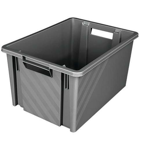 Contenitore grigio acciaio 10 L,