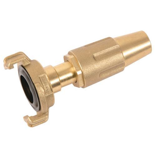 Lancia di innaffiatura rapida a getto regolabile,