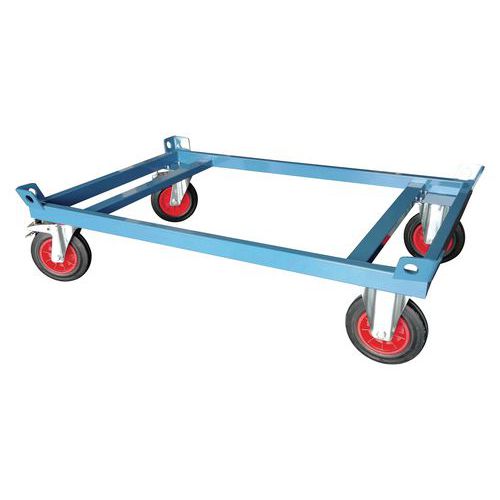 Base carrellata bassa per carichi pesanti 500 kg 1200x800 mm,