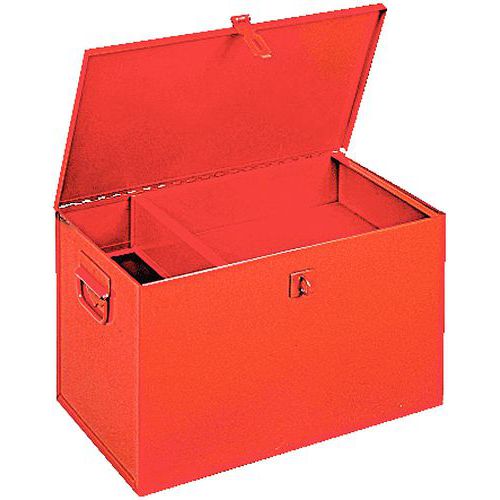 Cassa da cantiere sn05 con pianale rimovibile dim 500 x300 x 300 mm,