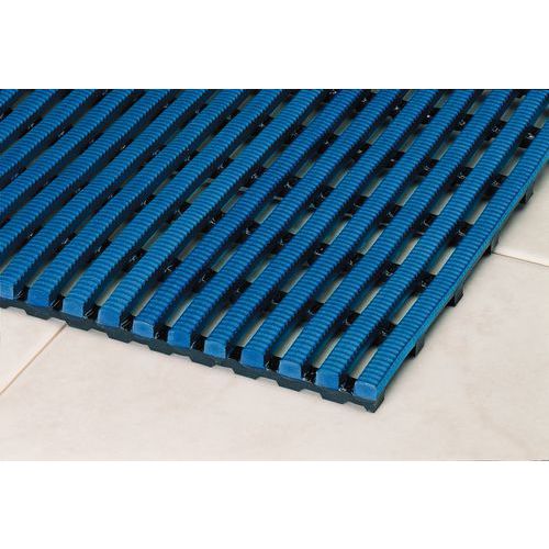 Griglia Heronrib, 122 cm x 10 m, azzurro,