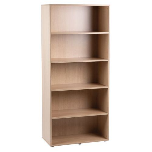 Libreria A. 185 cm rovere Manutan,