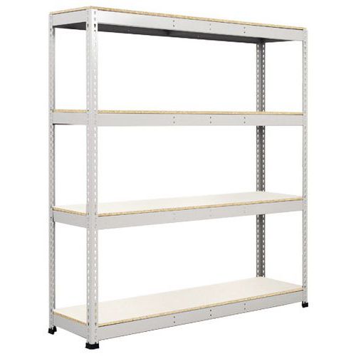 Scaffalatura Manutan Rapid 1 2440x2440x915 4 rip zinc mel,