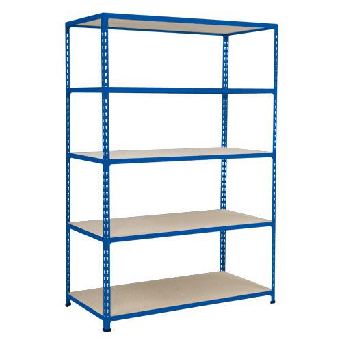 Scaffalatura Rapid 2 1830x915x455-5 ripiani truciol RAL5019,