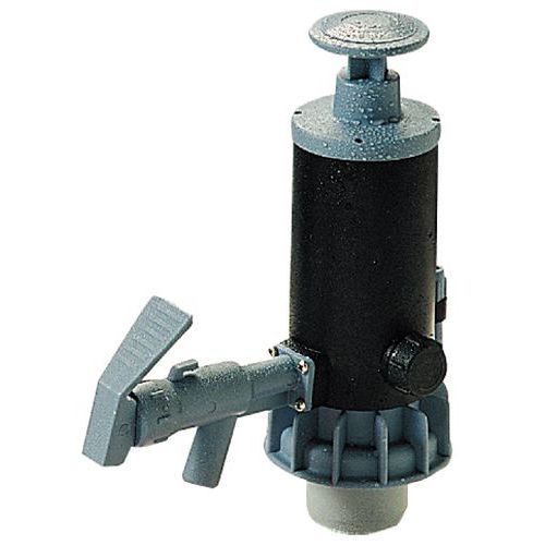 Pompa di travaso blu,