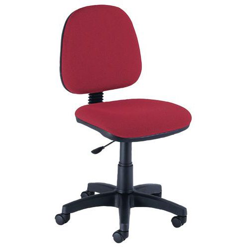 Sedie da Ufficio Key Mid Back Rosso H da 43 a 56 cm,