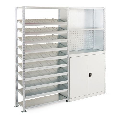 1 elemento di partenza per viti + 1 elemento successivo per utensili 2000x1000x500,